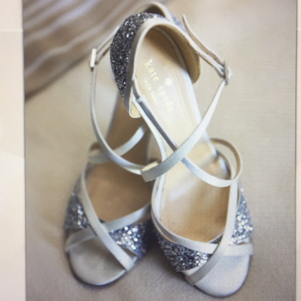 Kate Spade sparkle Inez Heels 7.5